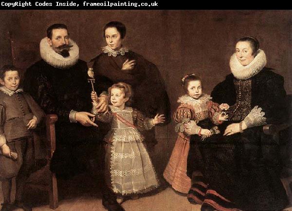 VOS, Cornelis de Family Portrait